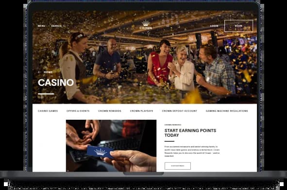 Crown Casino Melbourne Online Desktop